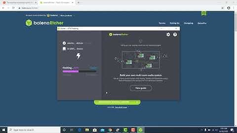 Install Linux 2w: Burn ISO File on Windows Using Etcher