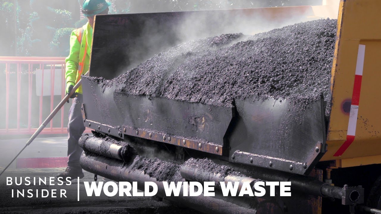 Roads Can Be Recycled Forever, Why Don't More Cities Do It? | World Wide Waste | Business Insider