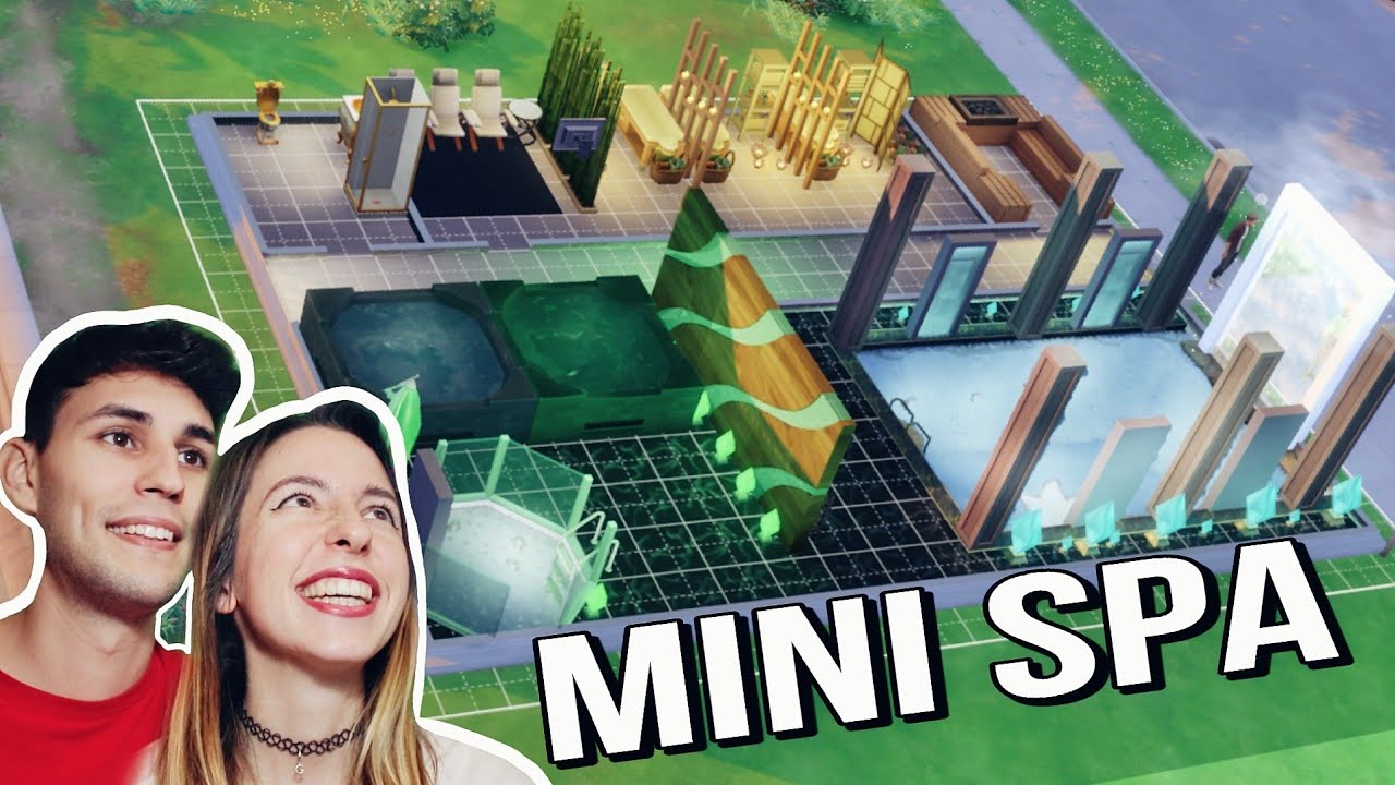 Construimos un MINI SPA | Los sims 4