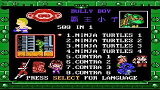 NES 500 in 1 Classic Games : Top Classic Games Unboxing & Gameplay