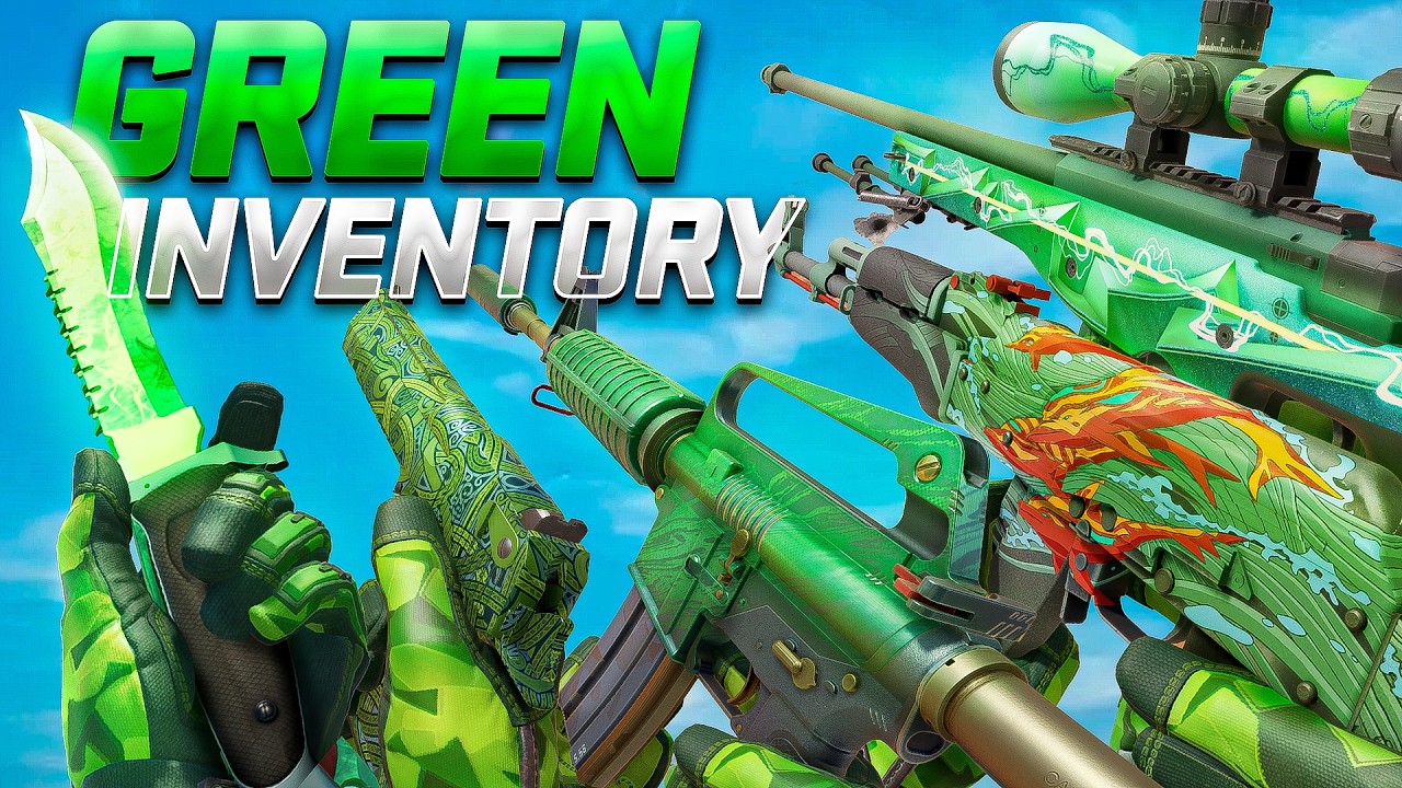 Full GREEN CS2 Loadout for EVERY BUDGET (2026)