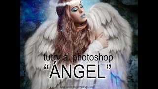 tutorial Photoshop " UN ÁNGEL" screenshot 2