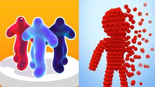 Blob Runner 3D vs Pixel Rush 🔥 MAX LEVELS UNLOCKED! (2026 Update)