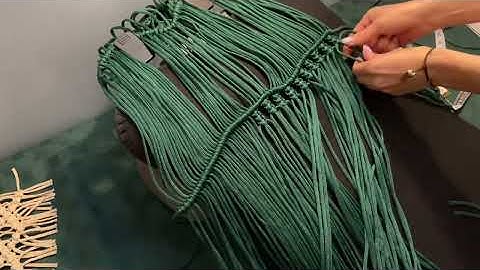 DIY Tutorial Macrame Beach Summer Dress