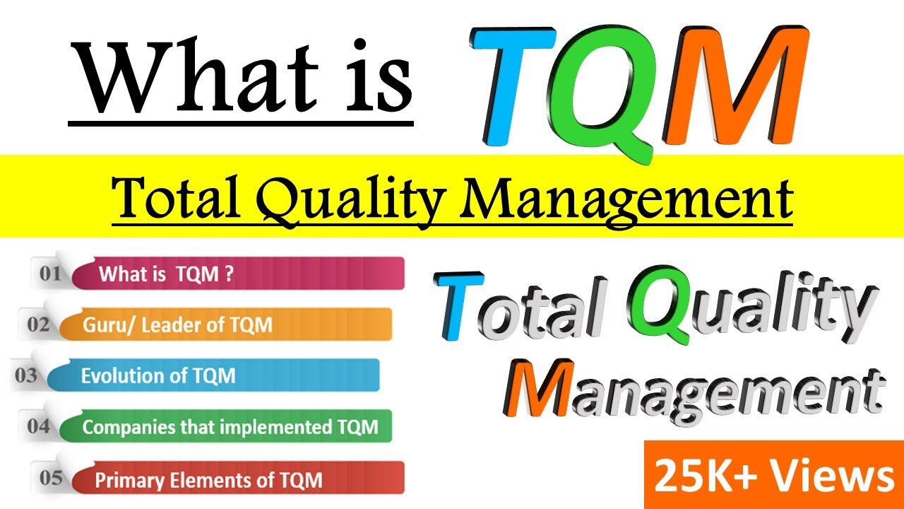 Total Quality Management (TQM) And World Class