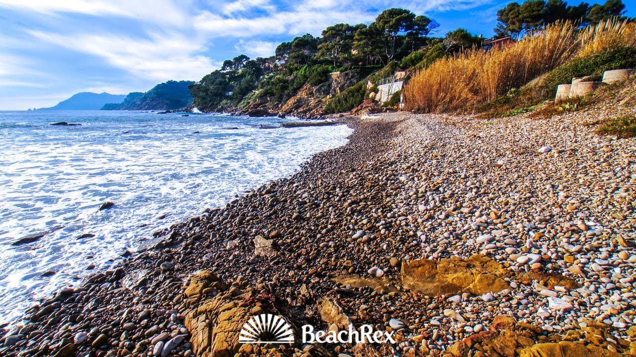 Plage De Grave Saint Mandrier Sur Mer France Youtube