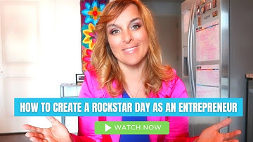 How to Create a Rockstar Day as an Entrepreneur I Katrina Julia