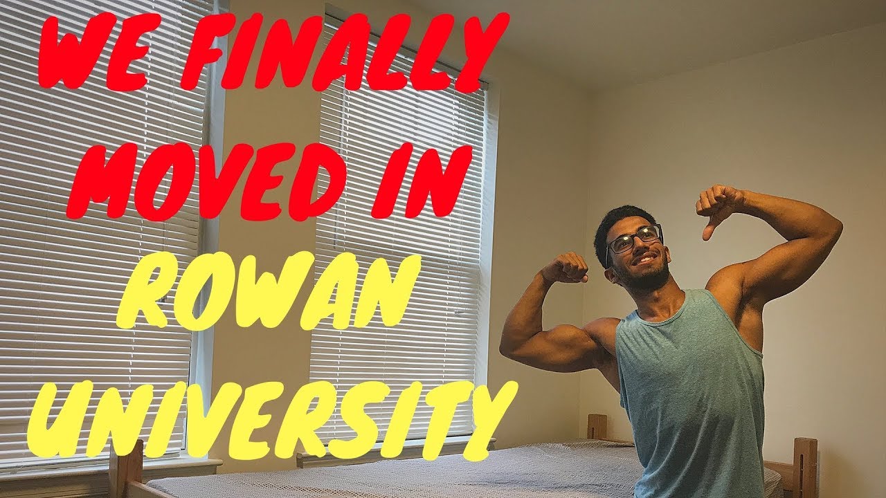 COLLEGE DORM TOUR MOVE IN DAY ROWAN UNIVERSITY COLLEGE STUDENT EP