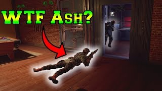 WHO DOES THAT?!? Lost The Game To The Weirdest Peek... - Rainbow Six Siege