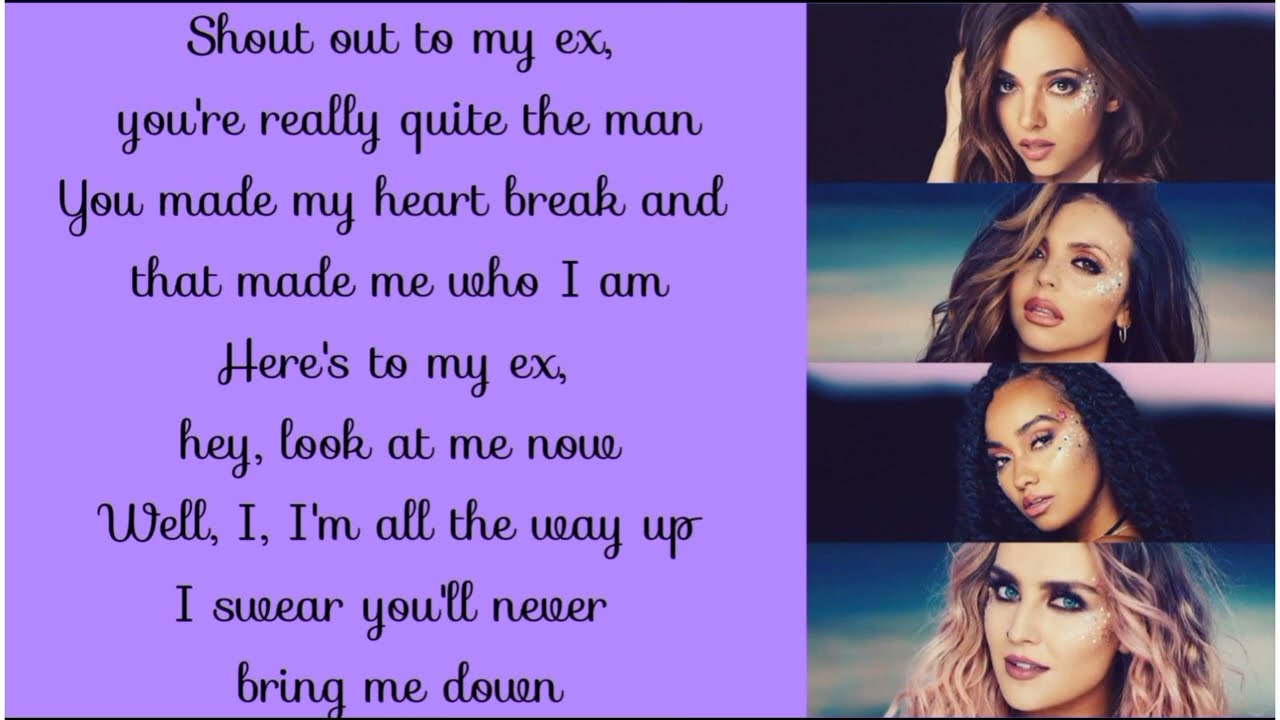 Little Mix Shout Out to My Ex (Lyrics) YouTube