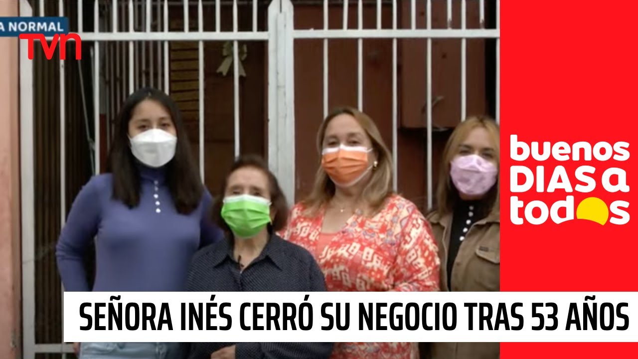 El gran homenaje a la señora Inés: Cerró su negocio de barrio tras 53 ...