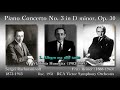 Rachmaninoff: Piano Concerto No. 3, Horowitz & Reiner (1951) ラフマニノフ ピアノ協奏曲第3番 ホロヴィッツ&ライナー