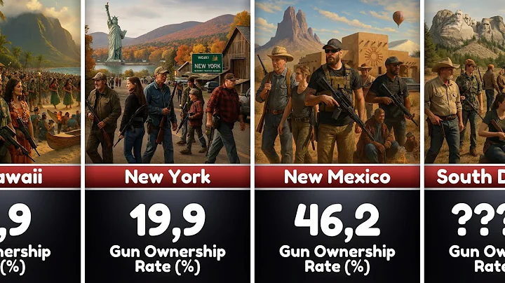 US Gun Ownership Ranked by State: Which States Own the Most Guns?