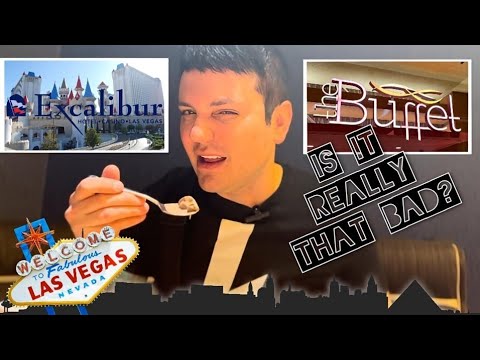 Excalibur Buffet | Is it really that BAD? | My Honest Food Review