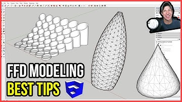 BEST TIPS for Modeling with FFD in SketchUp!