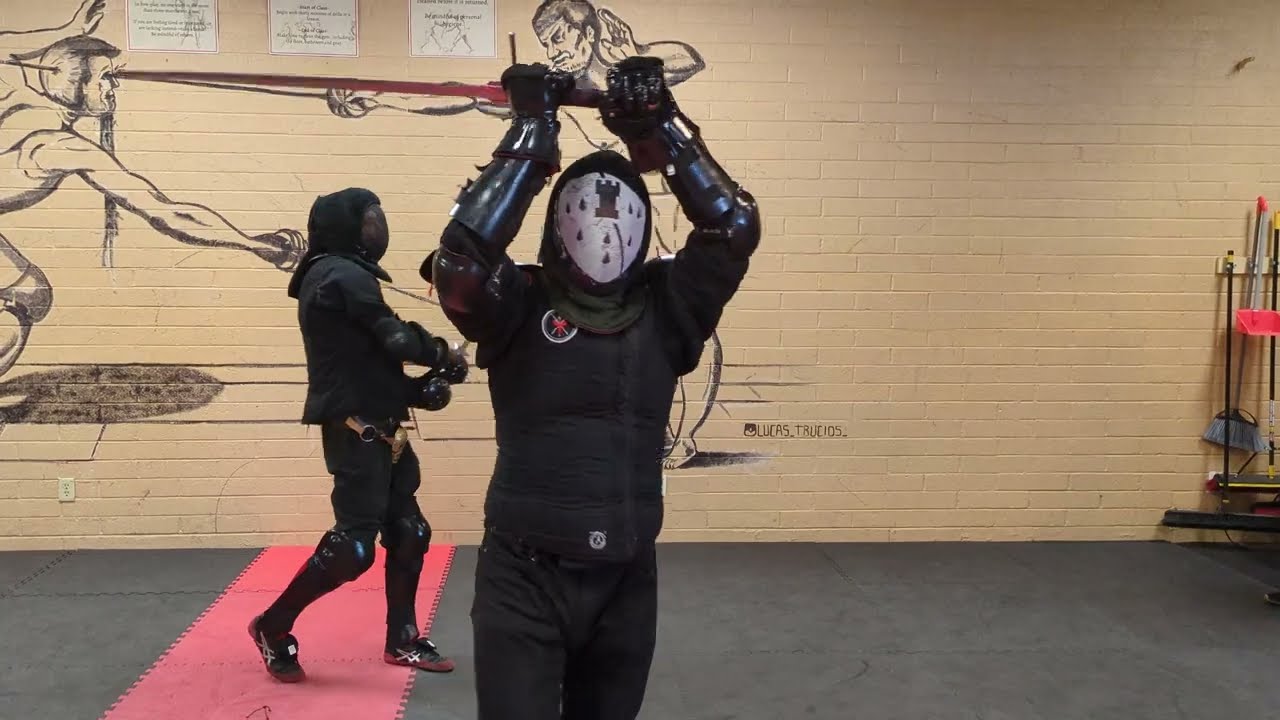 10 minutes of longsword at saturday morning practice