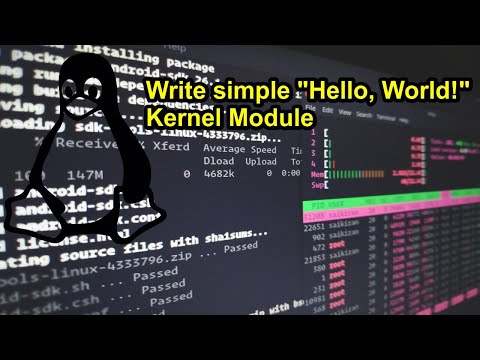 Make your first Hello, World! Kernel Module. Step By Step