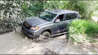 LX570, GX460, GX470, Xterra take on Peters Mill Run offroad