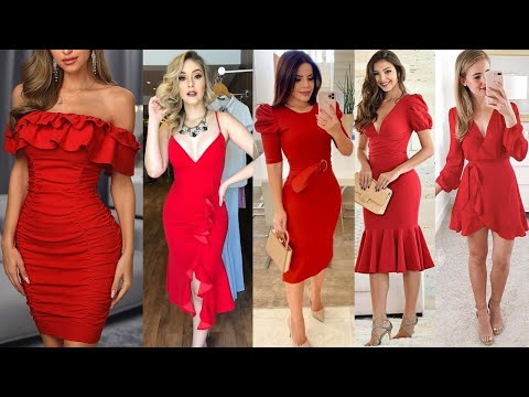 6 impresionantes modelos de vestidos cortos en color rojo que te harán deslumbrar en cualquier ocasión