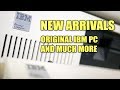 New arrivals including an IBM PC 5150! Let's crack it open!