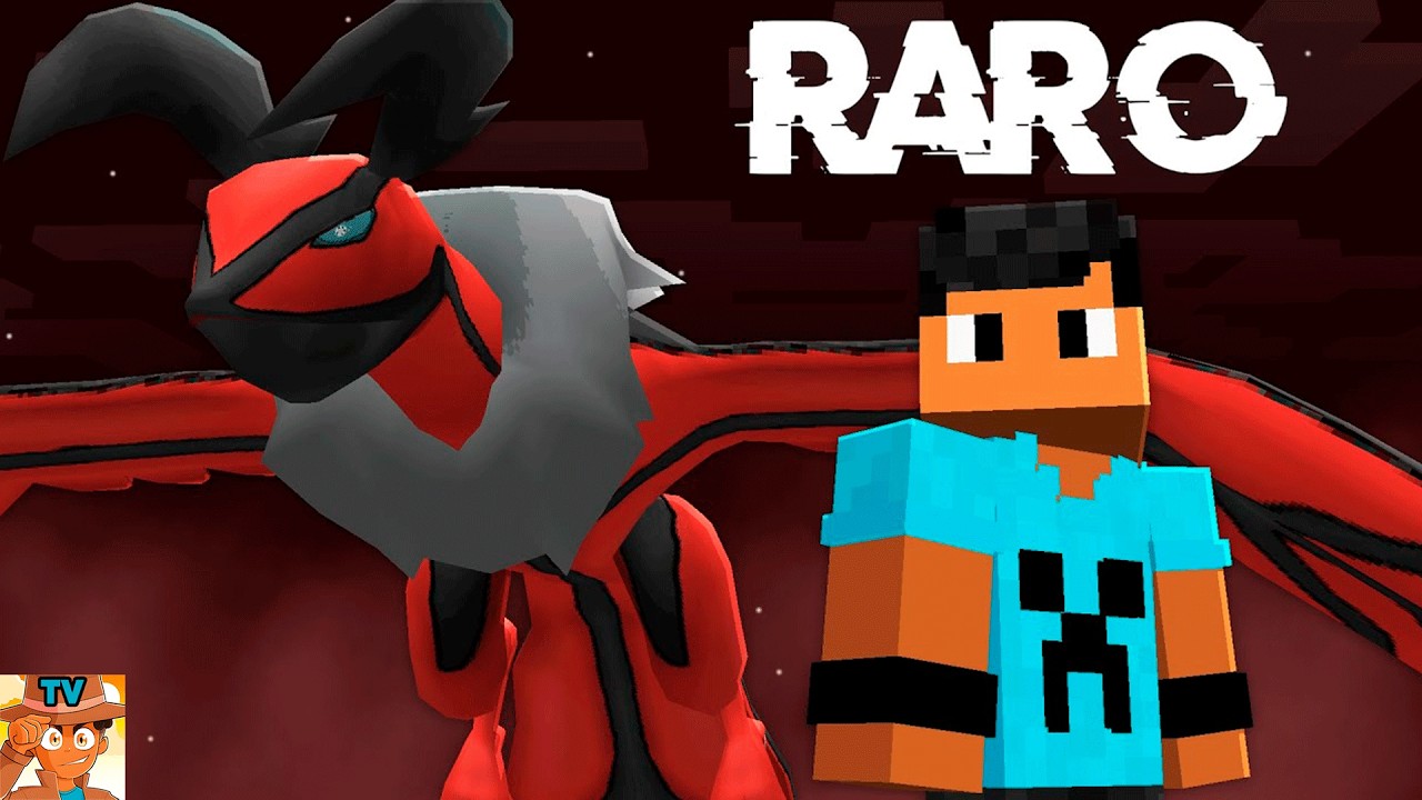 POKÉMON mais RARO que CRIATIVO no MINECRAFT - YouTube