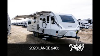 2020 Lance 2465 Travel Trailer RV Video Tour - Voyager RV Centre