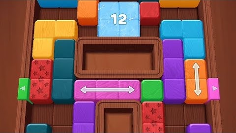 Wood Away Block Jam Level 236 Game Walkthrough Solution