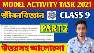 Class 9 Life Science Model Activity Task Part 2 2021 #WBBSE Activity Task Life Science Part 2 Answer