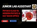 JUNIOR LAB ASSISTANT KERALA PSC | RAY WAVE OPTICS