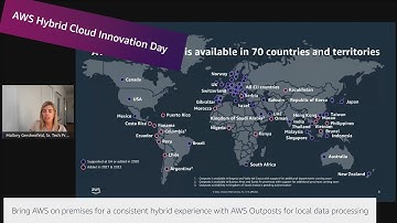 Bring AWS on premises for a consistent hybrid experience with AWS Outposts for local data processing