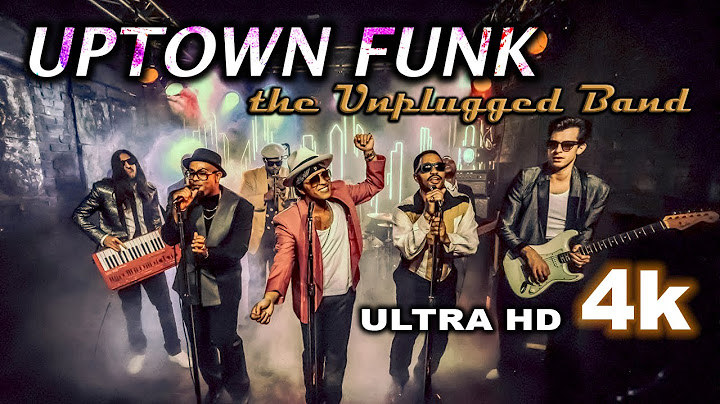 Uptown Funk Acoustic version - Acoustic performance video thumbnail