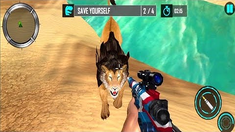 real dino hunting gun games android gameplay part - 4