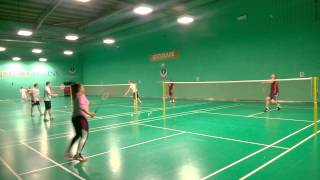 Badminton centre fights 010