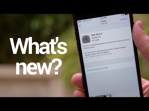 iOS 10.2.1: What&rsquo;s new? (bug fixes)