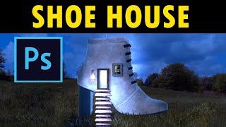 Photoshop Tutorial | Creative Shoe Dispersion Effect Manipulation I Learn The Magic screenshot 5