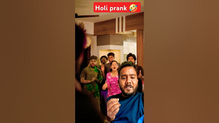 टीम के साथ किया Holi Prank😜 #shorts #ytshorts