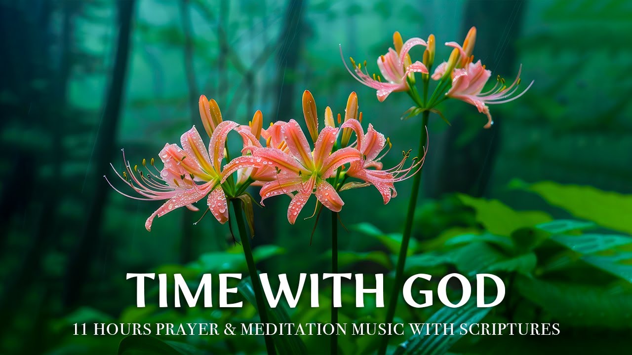 TIME WITH GOD | Peaceful Worship Piano & Uplifting Bible Verses ...