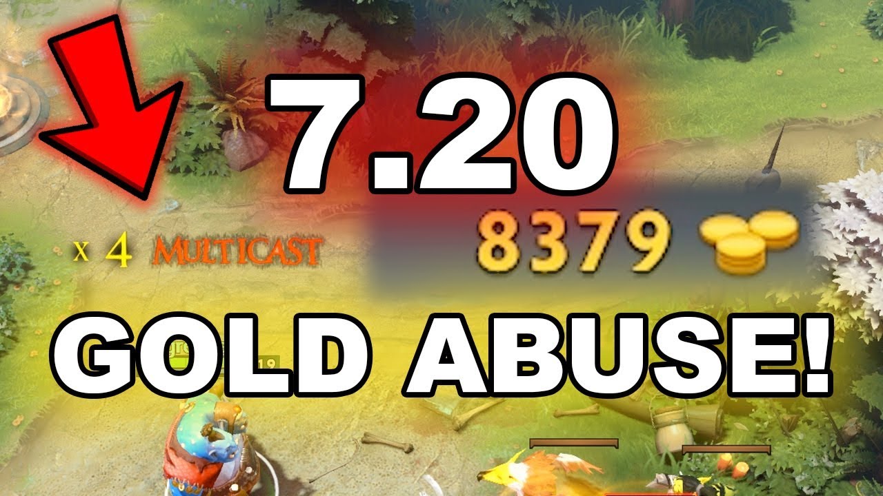 Дота 2 Фишки: НОВЫЙ 7.20 патч АБУЗ ЗОЛОТА!