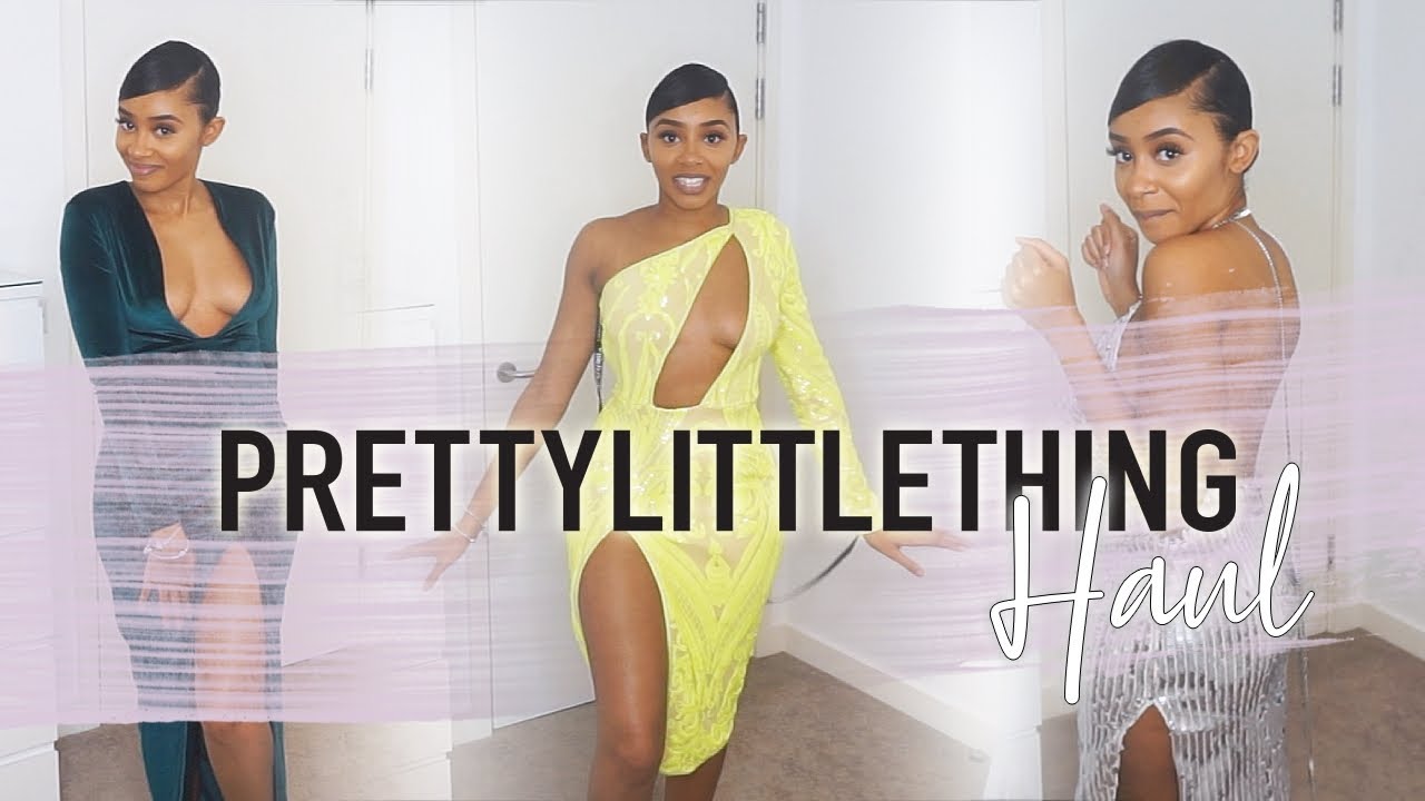PRETTYLITTLETHING TRY ON HAUL - DRESS EDITION