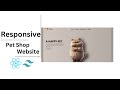 Building a Responsive Pet Shop Website with React and Tailwind | Professional Pet Store Design 🐶🐱