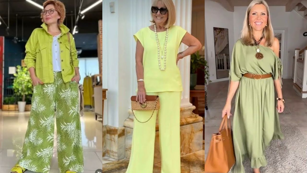 ЭЛЕГАНТНЫЕ ОБРАЗЫ ВЕСНА_ЛЕТО ДЛЯ ЖЕНЩИН 50+/КАК ОДЕТЬСЯ ПРОСТО НО СО ВКУСОМ