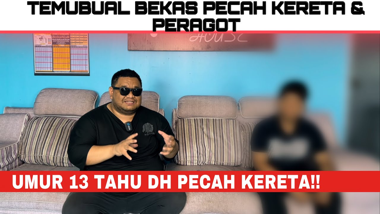 13 TAHUN DAH PANDAI PECAH KERETA / MERAGOT