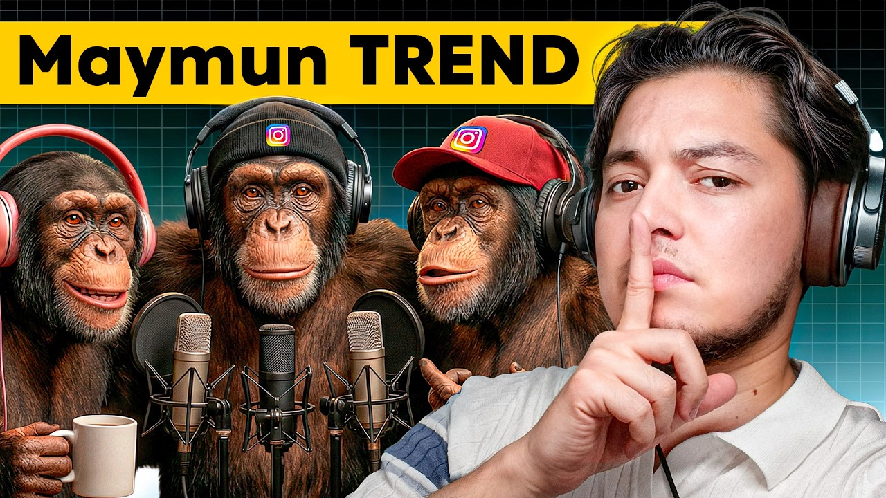 Yangi Instagramdagi maymun trendi — sun’iy intellekt orqali (2026)