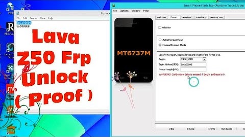 Lava Z50 Frp Unlock DL Error Solve