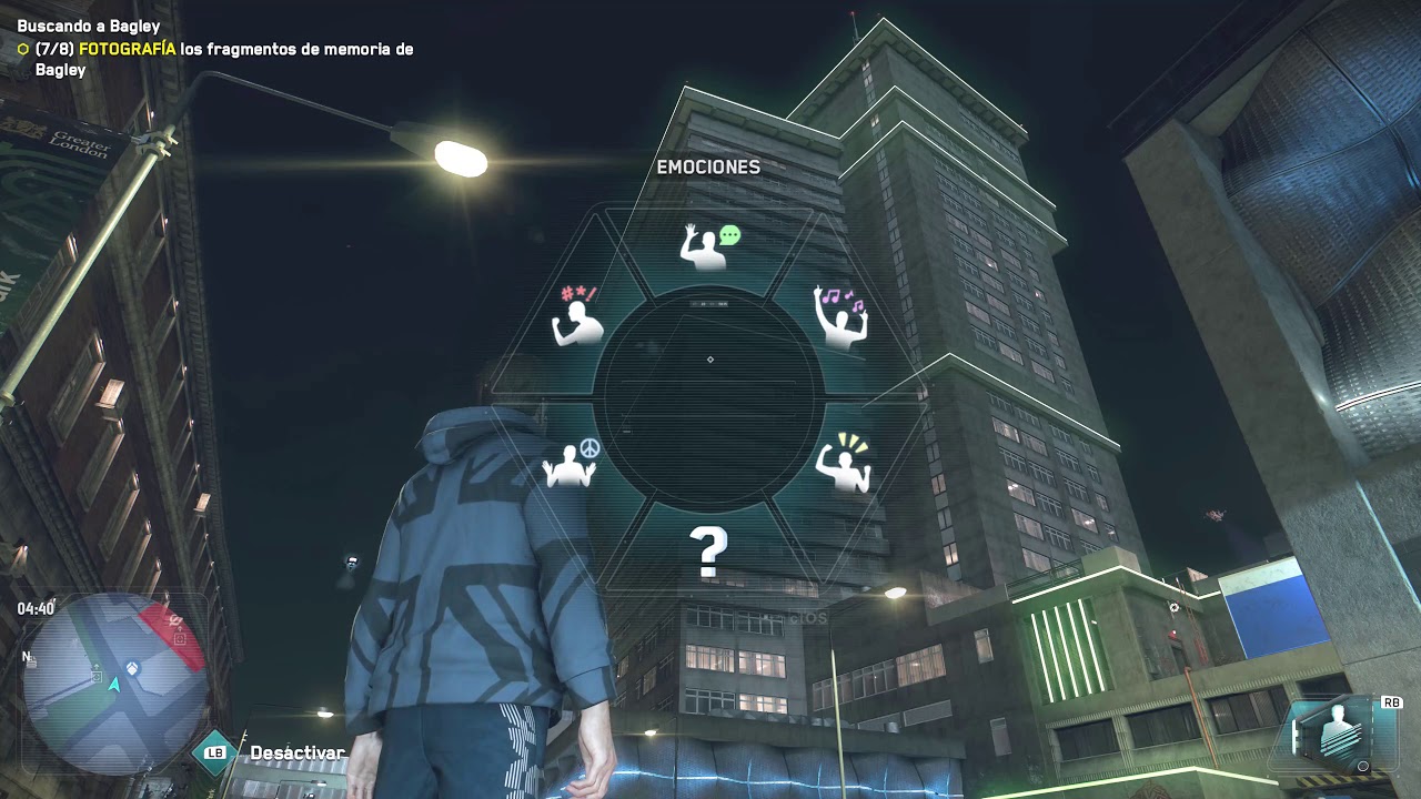 WATCH DOGS LEGION FOTOGRAFÍA los fragmentos de la memoria de Bagley