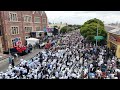 Drone: The Great Lag BaOmer Parade in Los Angeles - Sunday May 26 2024