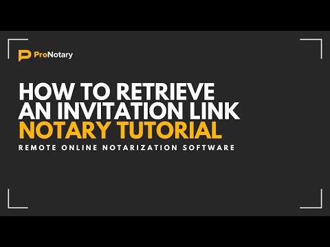 ProNotary: How to