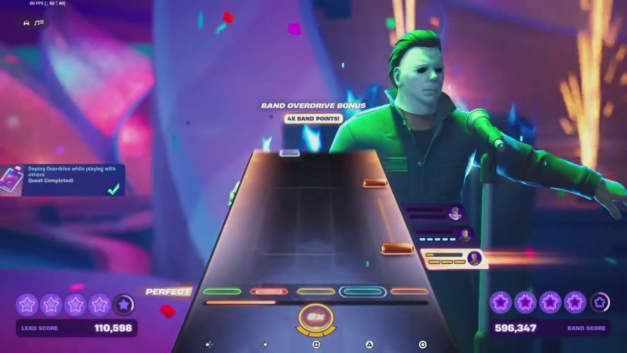 Expert Lead 100%-Enter Sandman by Metallica on Fortnite Festival