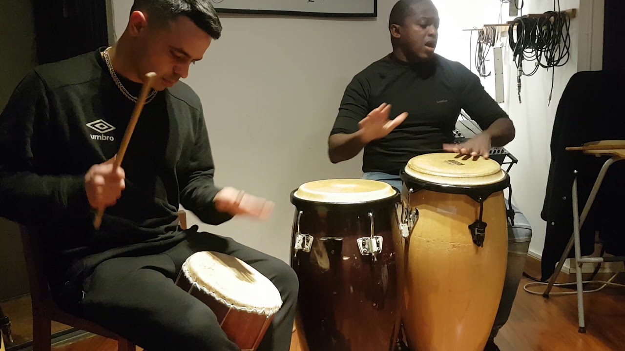 TUTORIAL DEPARRANDA CON TATI CARAMA  ENSABLE  DE L MARCAO CON LAS CONGAS