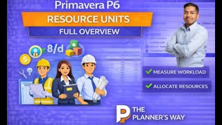 Primavera P6 Training || Resource Units Explained Made Simple
